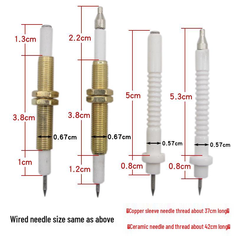 Universal Gas Stove Ignition & Flameout Protection Kit: Thermocouple Probe with Solenoid Valve