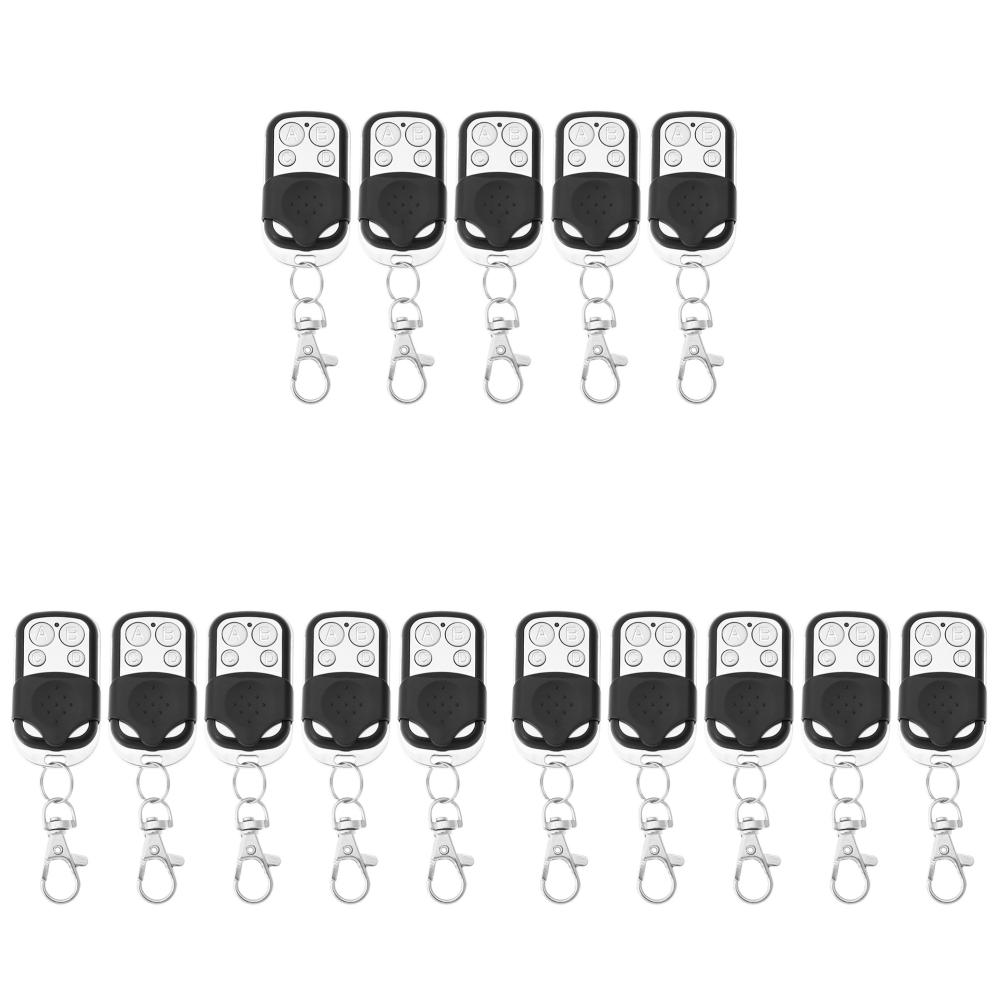 1-20pcs Remote Control Duplicator 433MHz Cloning Fixed Code Remote Control 4 Buttons Universal Wireless Door Opener for Garage