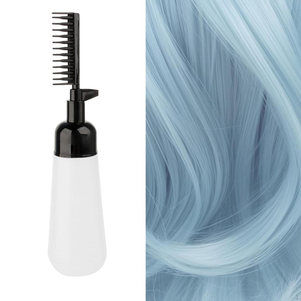 Comb Hair Dye Bottle, Coloring Dispensing Bottle for Home, Salon