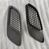 2PCS Carbon Fiber Look Engine Front Bonnet Hood Vent Air Intake Cover Fit for BMW E90 E91 E92 E93 M3 Type 2007-2011 2012 2013