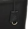P.I.D. Water-Repellent Leather Shoulder Bag PAZ103 Black