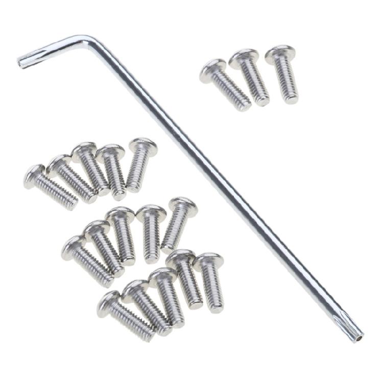 Reliability Repair Screws Set Mounting Screw Wrenches Durability Metal Screws for Home and Professional Repair