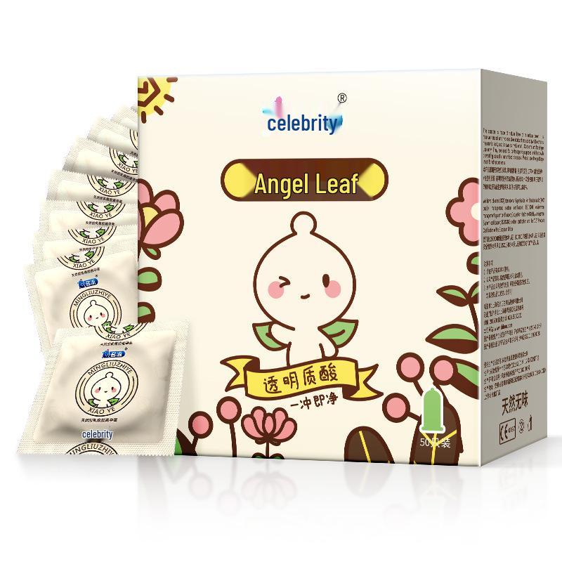 Mingliu Ultra Thin Long-Lasting Dotted Condoms with Hyaluronic Acid - 10 Pack