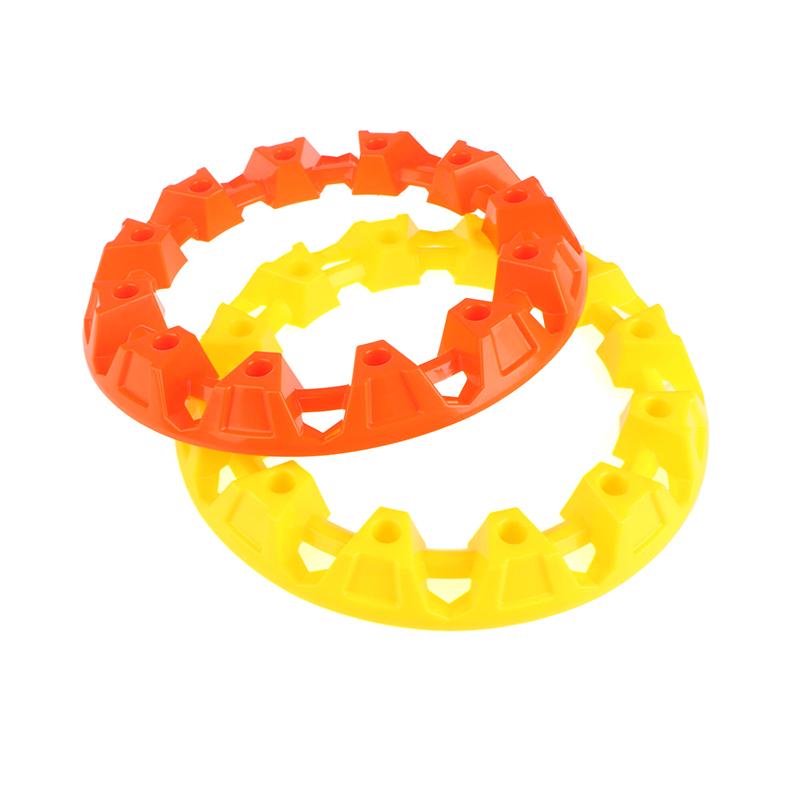 10 inch garnitură roți butuc de protecție decor capac jantă Dune Buggy capac din plastic Anvelope pentru vehicule cu patru roți ATV Dune Buggy