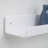 2pcs 12 Inch Acrylic Display Shelf White Plant Display Rack Wall Mounted Plant Shelf  Indoor Use