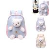 Kids Backpack With Cute Bear And Durable Oxford Material For School Travel