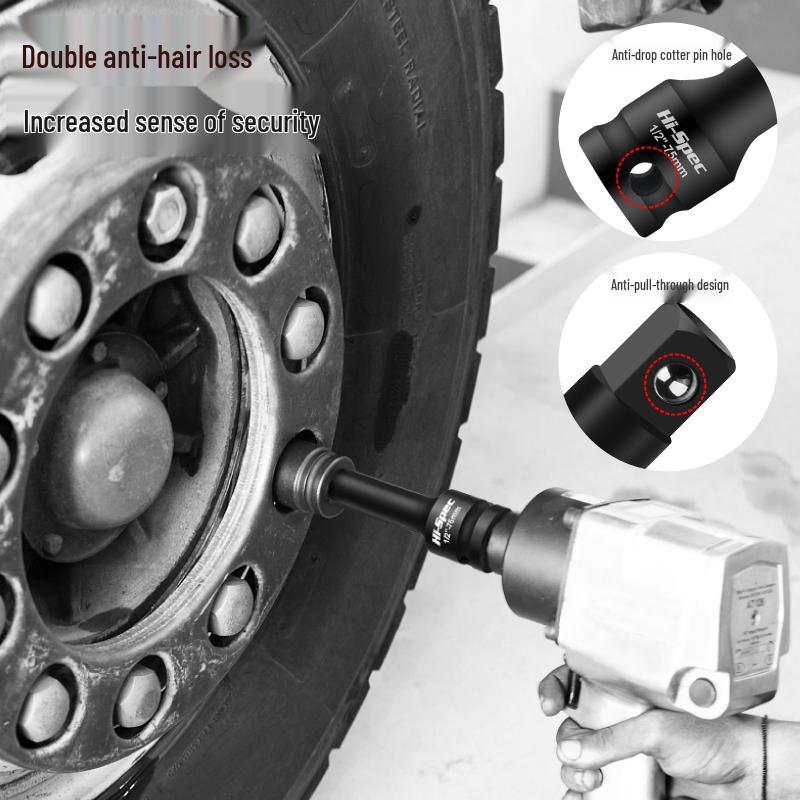 Xi Mengdafei 1/2" Socket Extension Adapter - Multifunctional Electric & Pneumatic Tool