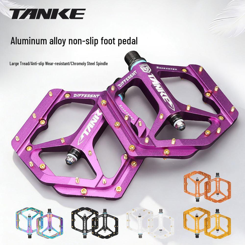 Carbon Guest CNC Colorful Aluminum Bike Pedals with Bearing Axle for Mountain and Off-Road Biking