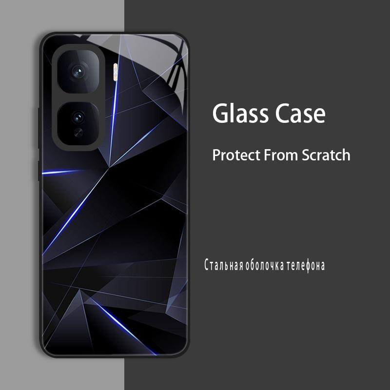 For Vivo IQOO Neo 10 Pro Neo10 Case Cover Tempered Glass Case Hard CoqueBumper For iQOO Z9 Turbo Z9S Pro Z9X Protect Case