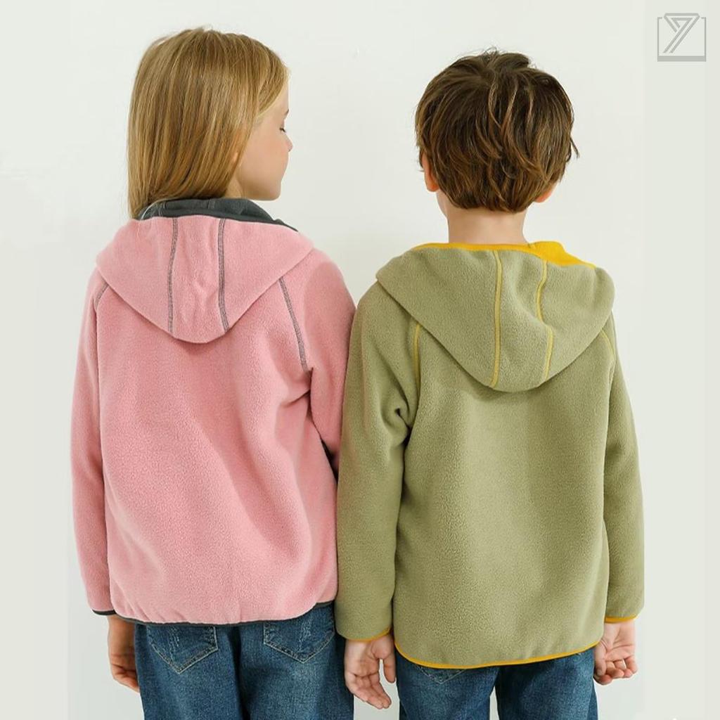 Kayiyasu Svrchní oblečení pro chlapce a nadýchané a perfektní do školy a velikosti Lehká dětská bunda, Dívky, Kabát, Jaro, Podzim, Zima, Mateřská škola, 100-150