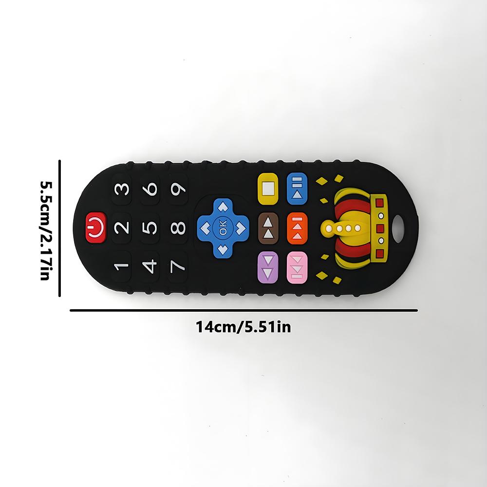 Non-Toxic Baby Remote Control Teether Silicone Baby Anti-Eating Gloves Pacifier Teether Toys Bite Stick Toys