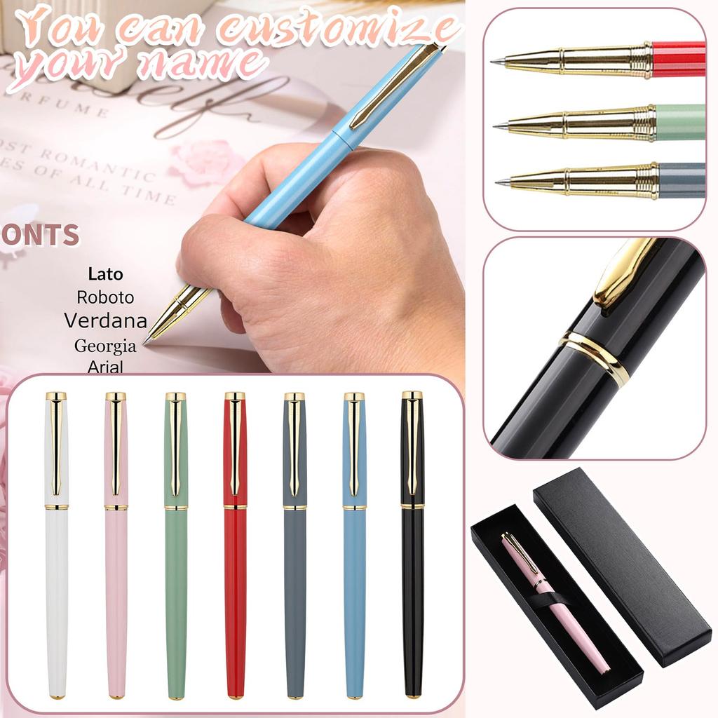 Personalized Ballpoint Pen Engraved Anniversary Personalized Gift For Men And Women 5ML