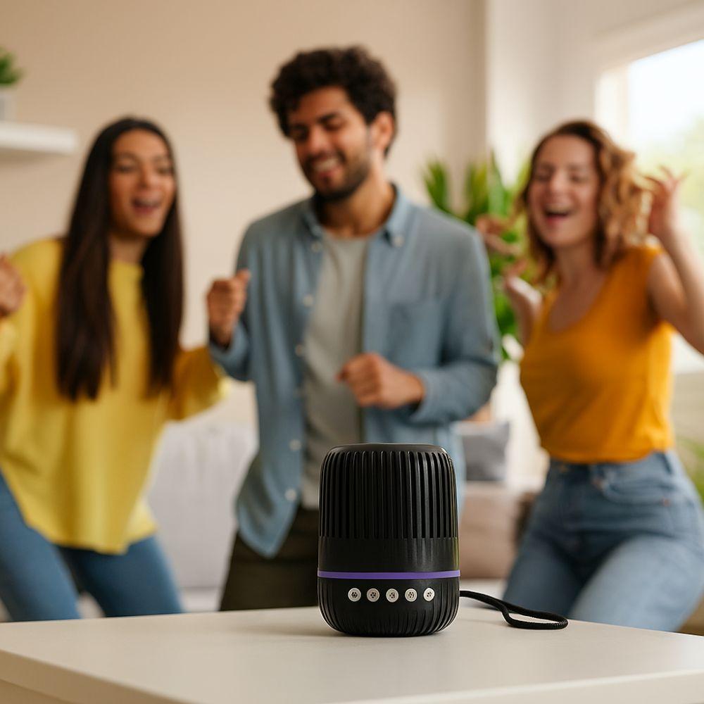 Intelligent Wireless Bluetooth Speaker USB Charging Portable Speaker  Party Camping