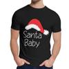 Picture Custom Christmas Santa Baby T Shirt Unisex Crazy 100 Cotton Camiseta O Neck