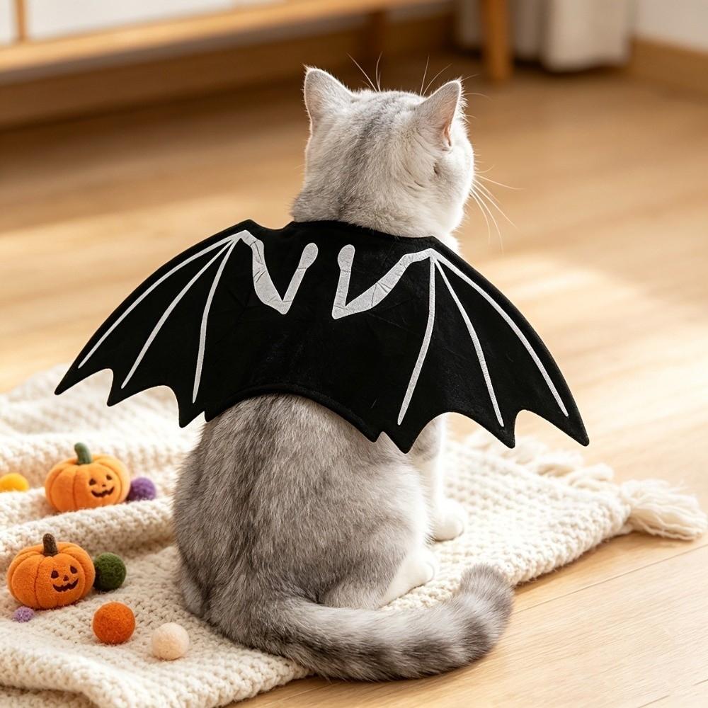 Role-playing Prop Halloween Pet Bat Wings Halloween Costume Festival Dress Up  Pet Supplies