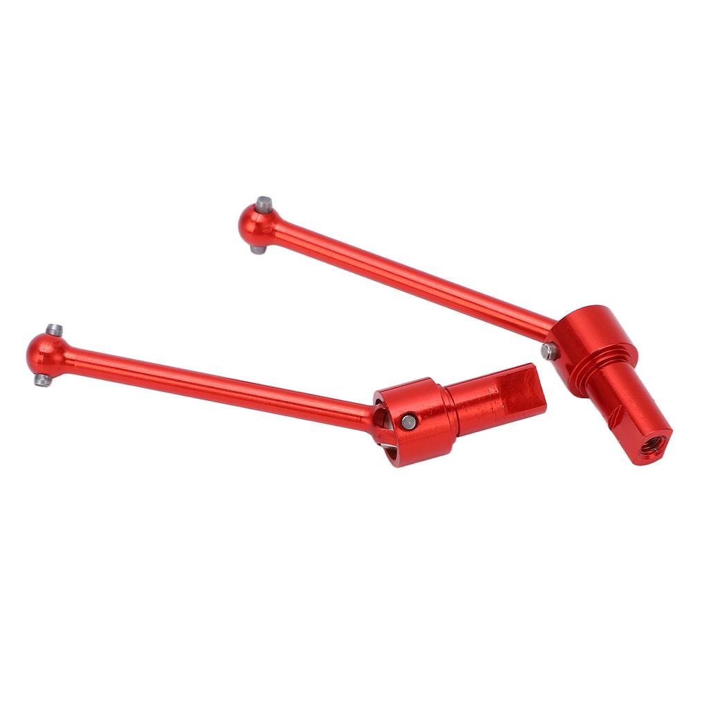 2 Pcs Front Rear Drive Shaft Aluminium Alloy RC CVD Front Rear Drive Shaft for   Latrax Teton 1Celsius18 Car