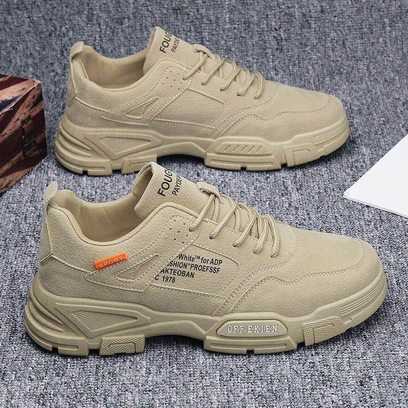 

Рабочая обувь мужская новая весенняя мужская обувь нескользящая и износостойкая обувь для строительной площадки мужские повседневные кеды спортивная обувь 43