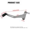 Gear Shift Foot Pedal for Ninja 650 2017-2026, Ninja 650 ABS 2017-2025, Z650 2017-2022, Z650 ABS 2019-2023, Z650RS 2022-2025, Ninja 650 KRT 2023 &