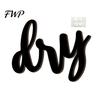 Minimalist Home Decoration Wooden Letters Wall Stickers, Self-Adhesive Art Decor, Retro 3D for English Words Stickers Living Room Bedroom Nursery