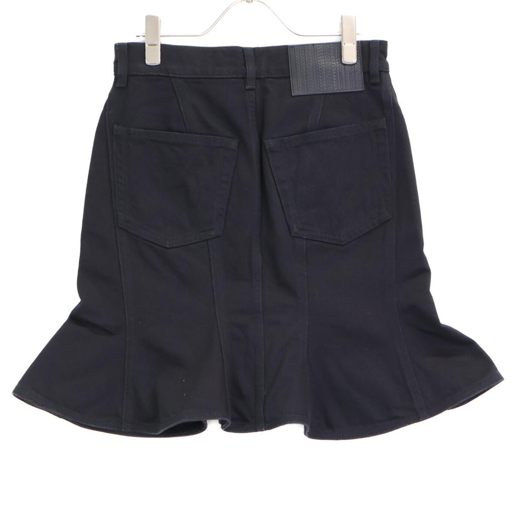 Marc Jacobs 2F3RSK002D03 Denim Flute Mini Skirt Skirt 26 blackUsed