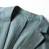 Herren Casual Frühling und Sommer Dünne Einfarbige Single West Jugend Bügelfreie Leichte Luxus Business Anzugjacke