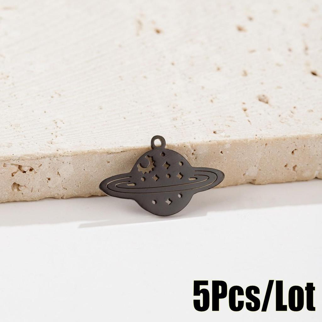 2025 DIY Stainless Steel Cross Pendant Necklace Accessories - 5-Pack