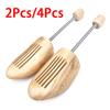 Wooden Shoe Stretcher Men Women Internal Support Shoe Tree Anti Deformation Shoe Trees Shaping Anti Wrinkle Shoe Lasts 2Pcs/4Pcs