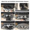 4PCS/set Universal Car Iron Steel Wheel  Hubcap R14 R15 R16 Inch Replacement Hub Caps Wheel Rim Cover PP Tire Accessories