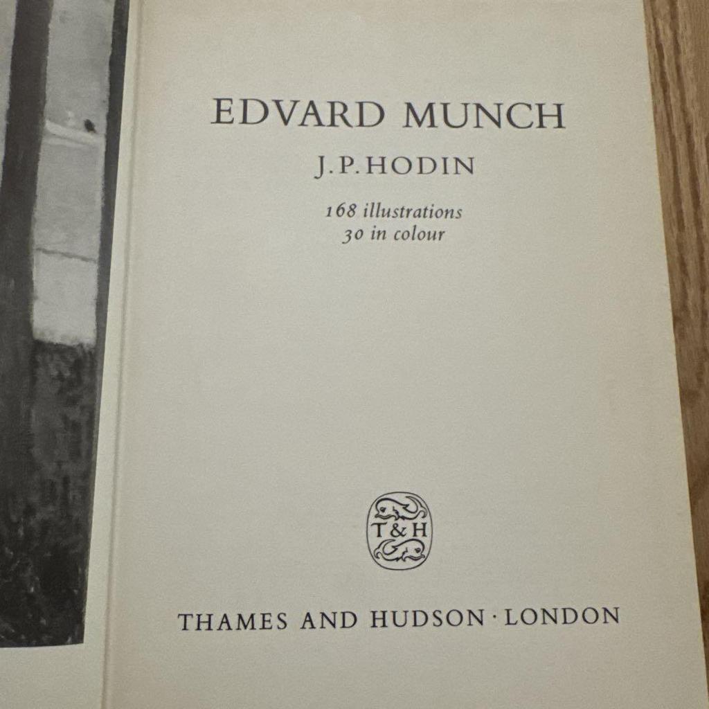 [USED] Edward Munch Art Book (English)