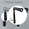 Bike Handle Bar Stem Aluminum Alloy Lightweight Component Gooseneck Shape Stem Bicycle Quill Stem 25.4mm Handlebar for Road Bike