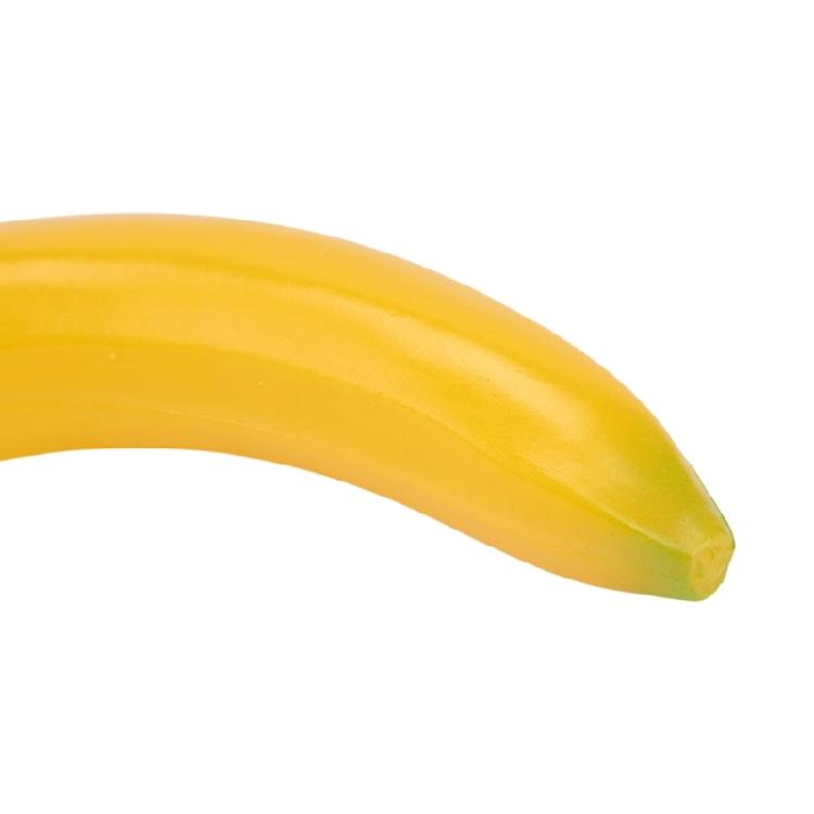 Künstliche Frucht Bananenmodell mit natürlich aussehender gelber Form für Haushalt, Party-Tischdekorationen und Einzelhandels-Arrangements
