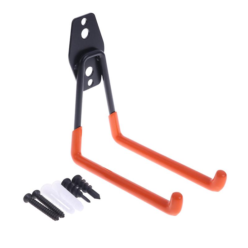 Heavy Duty Metal Hook Wall Mount Anti-Slip Storage Hook For Ladders Garden Tool