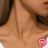 Wind Commuter Simple Wear S925 Sterling Silver Planet Star Moon Element Moonstone Necklace Collarbone Chain