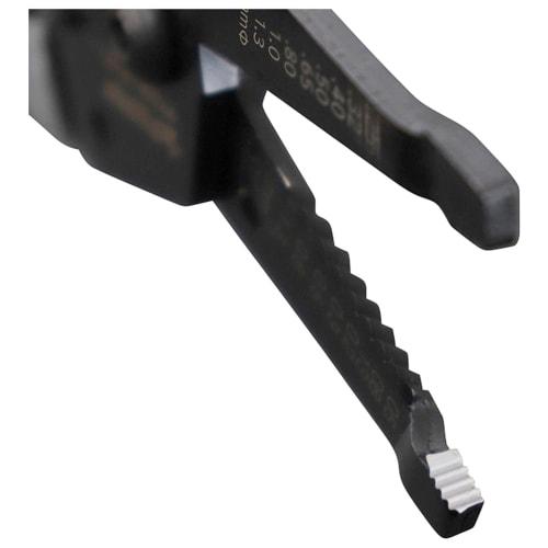 Fujiya Wire Stripper Type A, 165mm, Black Gold with Spring, PP323A-165-BG