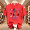 Katseye Kpop Graphic Print Oversized Fashion T Shirts Korean Aesthetic Pop Cotton Tees Fan Wear For Men Women