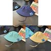 Travel And Hiking Sun Hat With Adjustable Fit Embroidered Letter Design For Men And Women