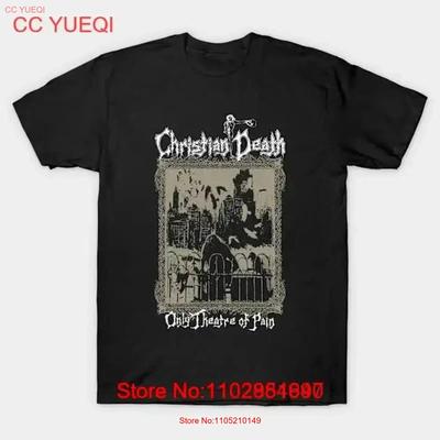 Christian Death Only Theatre of Pain T Shirt S 5XL Fast Shipping Vintage Washed Graphic Slightly Versatile Streetwear
