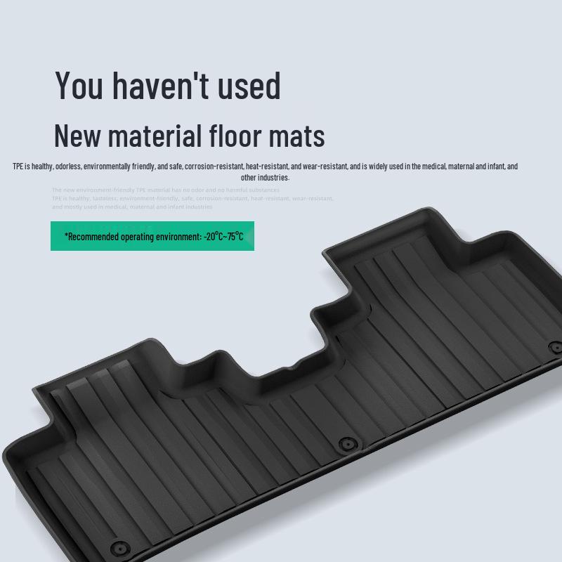 All-Weather TPE Floor and Trunk Mats for BYD U7 Fangchengbao Yangwang Cars
