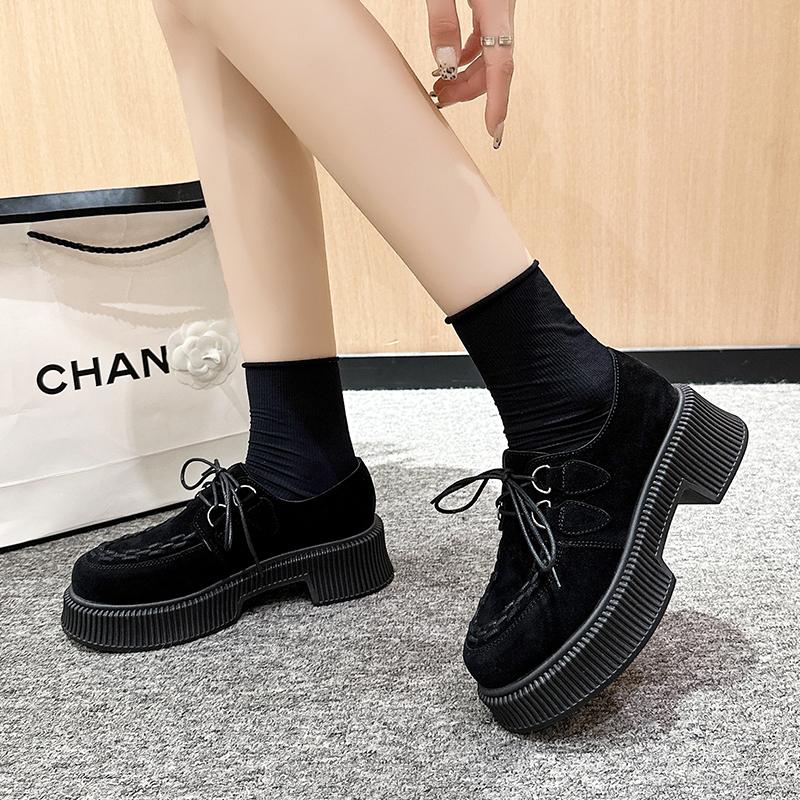 

Горячая распродажа обуви для женщин на шнуровке женские туфли на высоком каблуке модные повседневные туфли-лодочки с леопардовым принтом женские новые туфли на каблуках больших размеров для женщин 42 чёрный