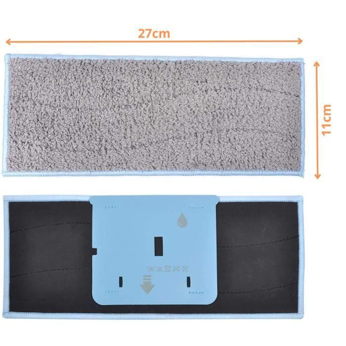 Lingette pour robot Braava Jet M6 serpillère lavable réutilisable [Lot 4] Phonillico®