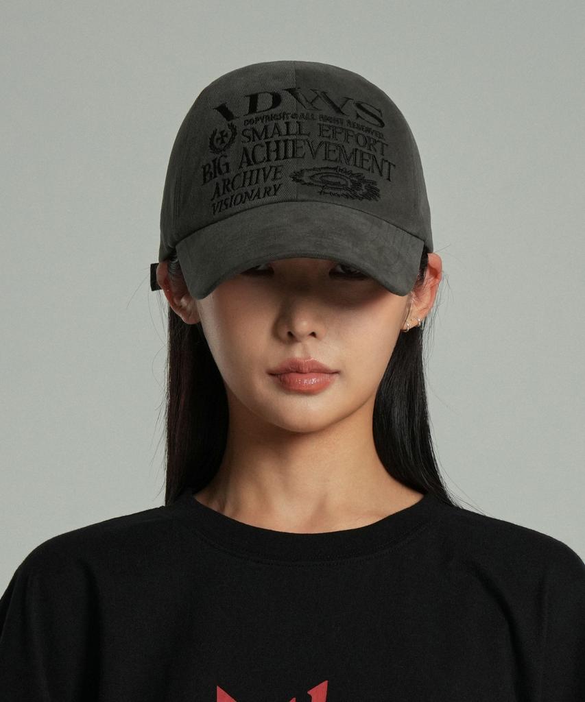 IDWS Signature Maxi Cap Charcoal
