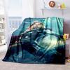 Cartoon Nordic Mythology Thor Series Blanket Living Room Bedroom Sofa Cover Blanket Soft and Comfortable Children's Nap Blanket