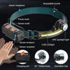 Powerful LED Sensor Headlamp Zoom COB Headlight Rechargeable Head Flashlight Built In Battery Outdoor Camping Fishing Lantern