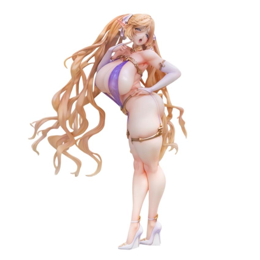 25CM Vertex Elf Village 8t 5rd Kukuru Cecil Mama Tiana Bathing Suit Bunny girl figure PVC Anime Model Action Adult Doll toy gift