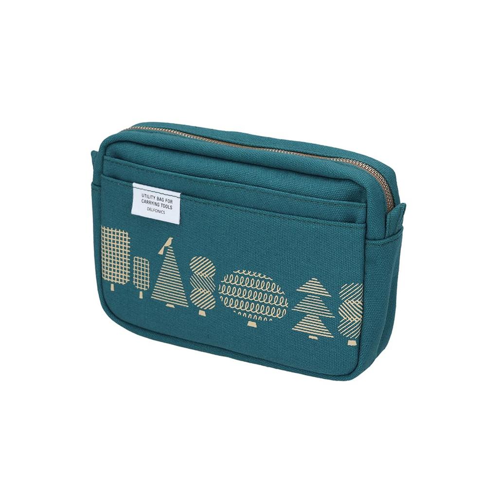 Delfonics Inner Carrying Cooble Small Women's Pouch (Dark Green)