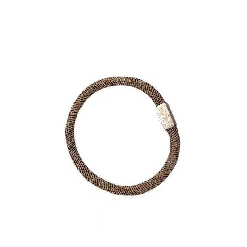 Hochelastisches koreanisches Haarband: Langlebig, sanft zum Haar, ideal für Studenten und Pferdeschwänze