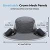 Ultralight Solar Fan Sun Hat, 2026 New Wide Brim Outdoor Fishing Hat, Outdoor Cooling Sun Hat Men Women