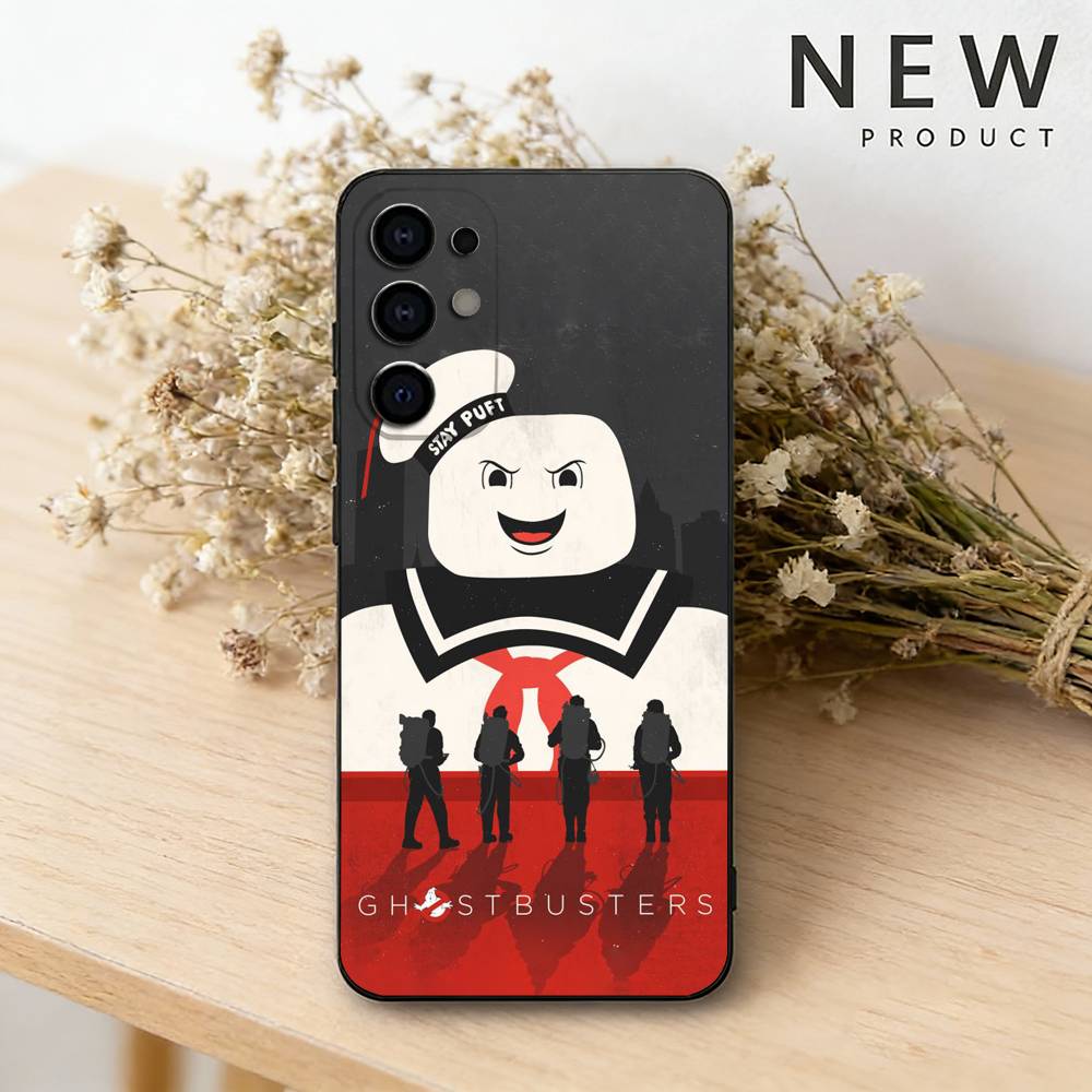 G-Ghostbusters Phone Case For Samsung S26,25,24,23,22,30,21,10,9,Ultra,Plus,Lite Black Soft Case