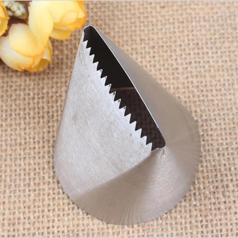 Hot Oversized DIY Cake Making Cream Cupcake Stainless Steel Tools Mouth Flower Lcing Piping Nozzles Kitchen Pastry Decor Baking