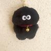 Fluffy Big Eye Doll Pendant Soft Bell Hair Ball Key Chain  Hanging Ornaments